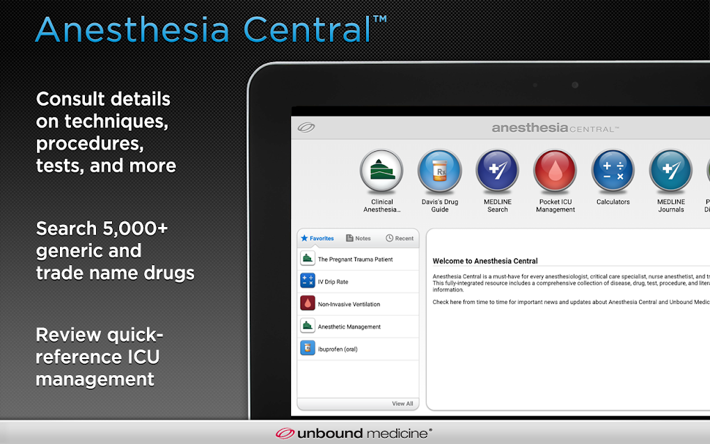 Anesthesia Central for Android - Download
