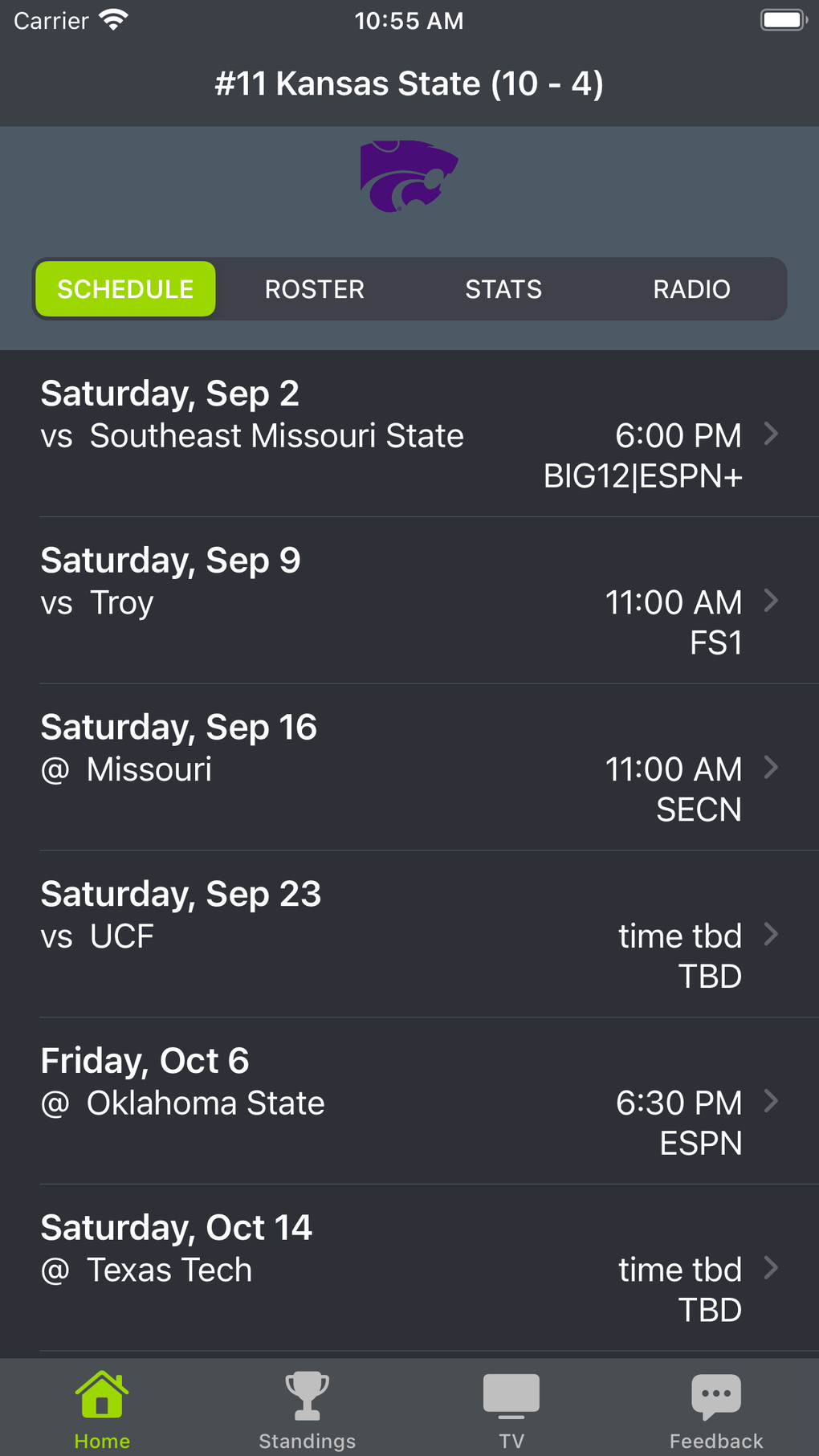 Kansas State Football Schedule For IPhone Download kansas-state-football-schedule-for-iphone-download