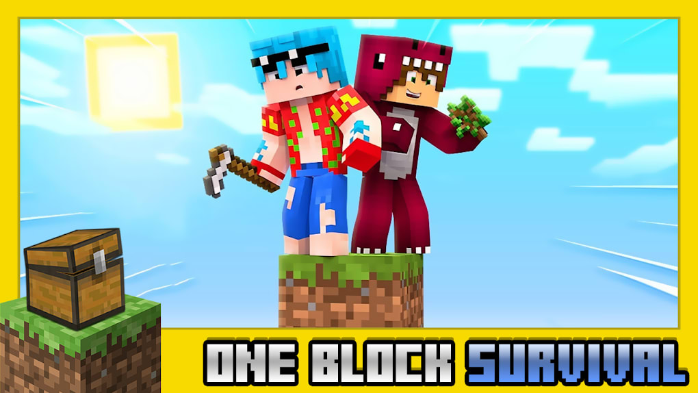One lucky block survival mod APK for Android Download