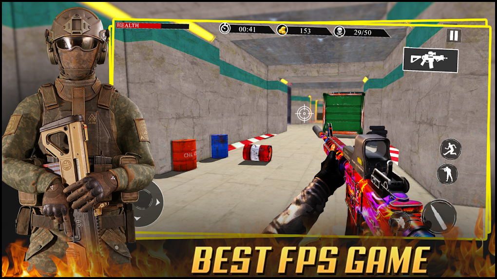 Critical strike - FPS shooting game android iOS apk download for