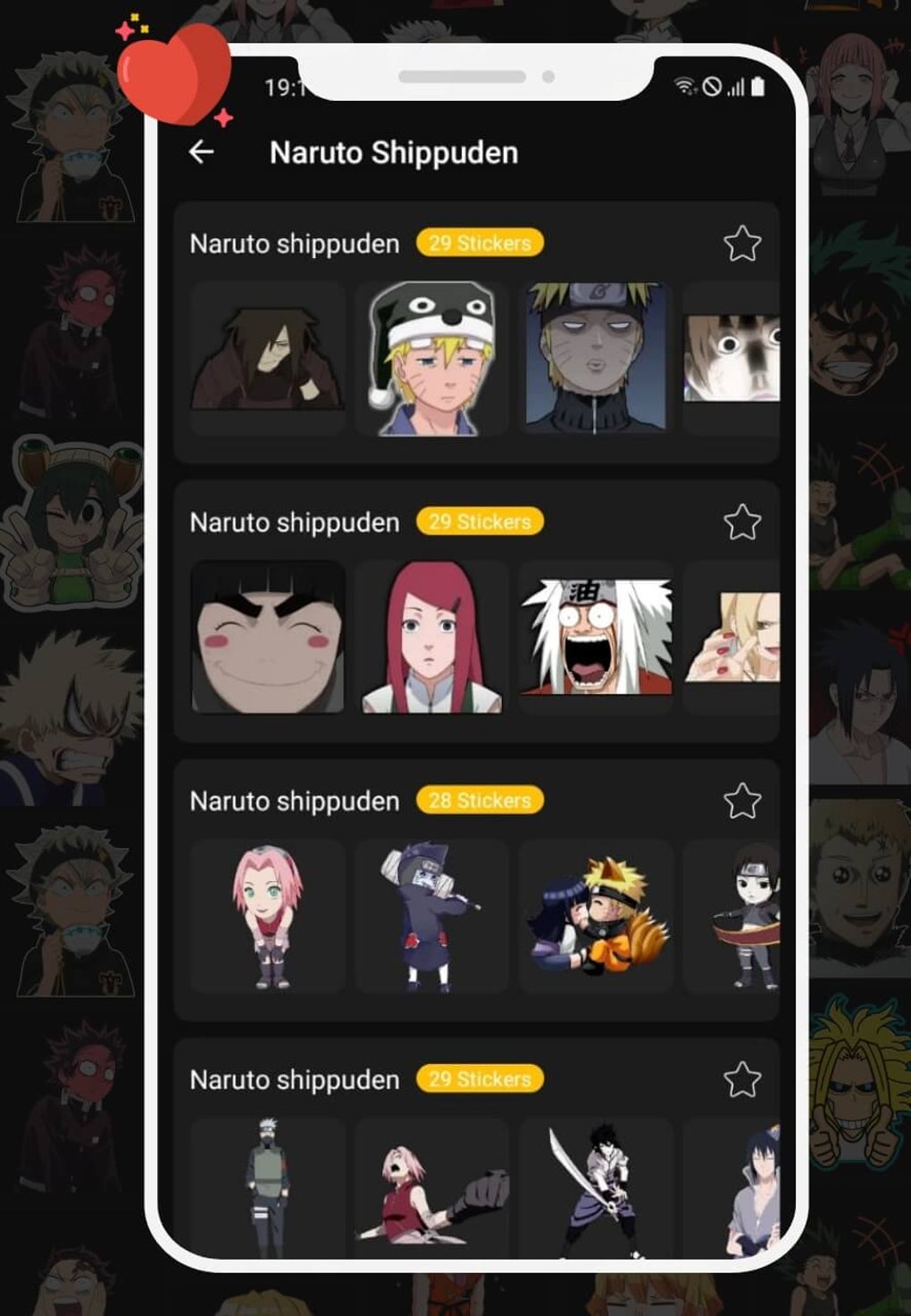 Anime stickers for whatsapp для Android — Скачать