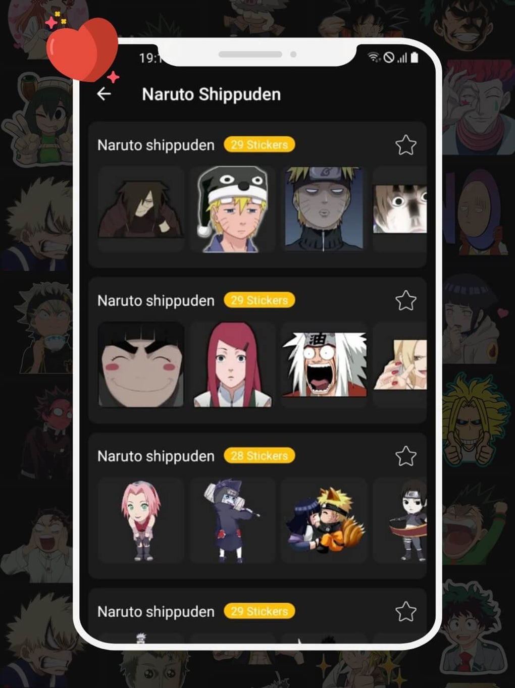 Anime stickers for whatsapp для Android — Скачать