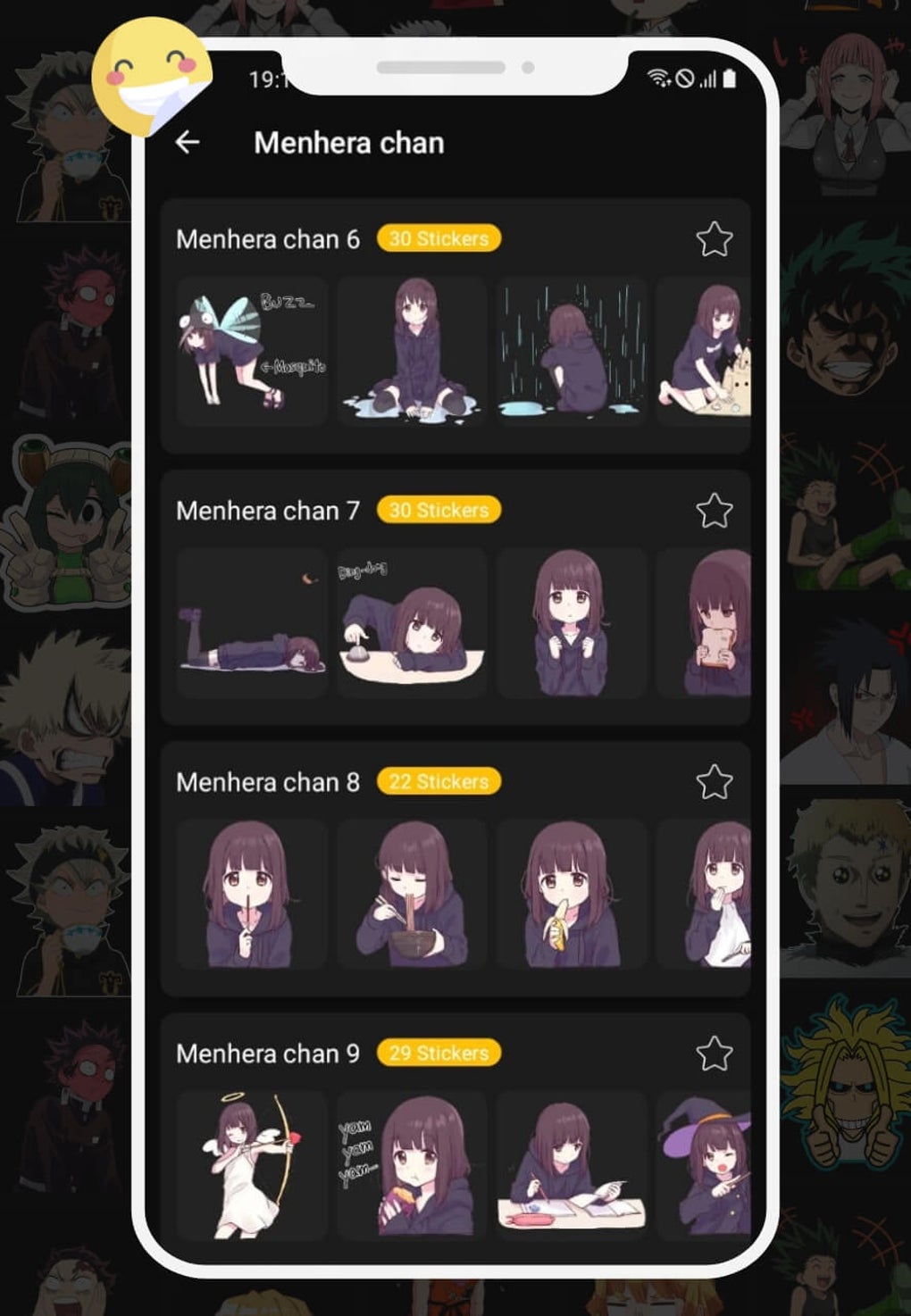 Kawaii Anime Stickers For WhatsApp para Android - Download