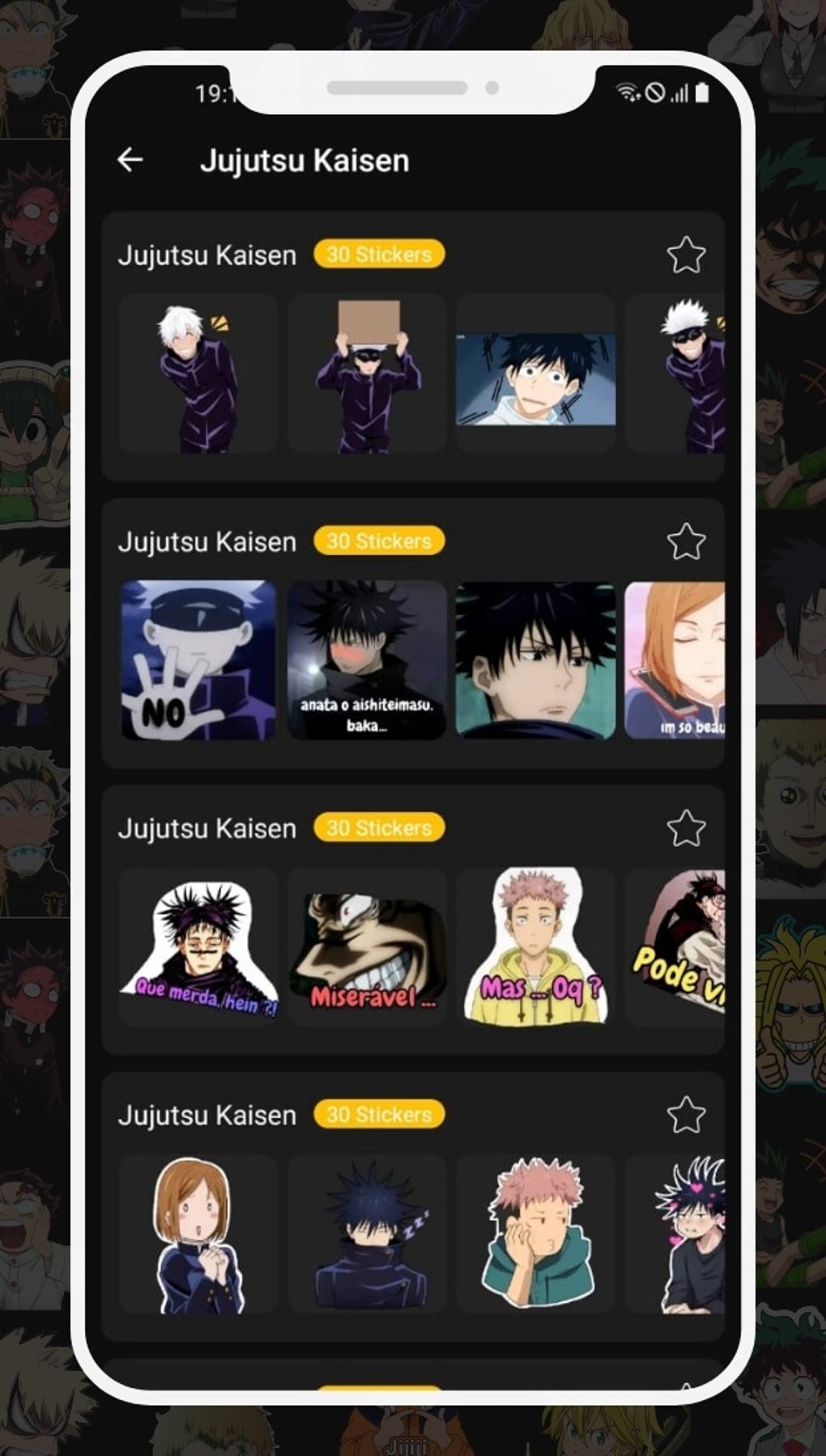 Anime stickers for whatsapp for Android - Download