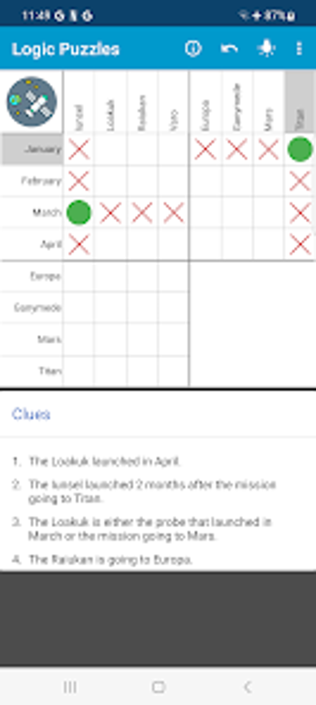 Logic Grid Puzzles Brain Game For Android Download Logic Grid Puzzles Brain Game For Android Download