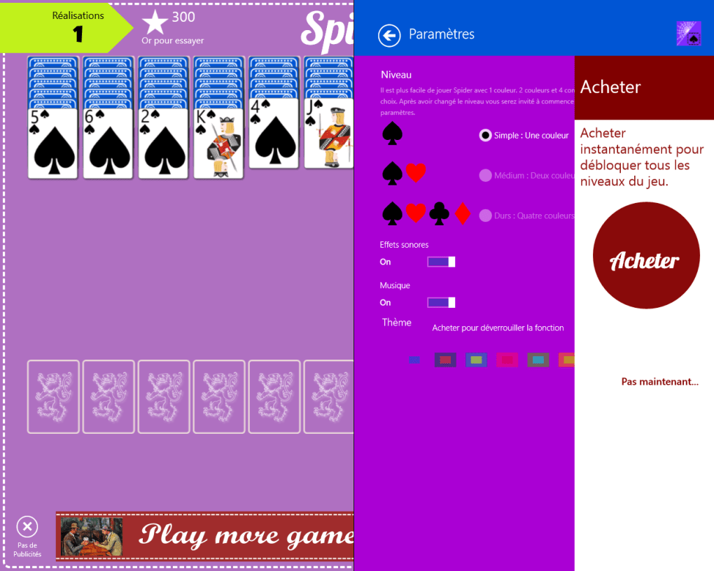windows 7 spider solitaire download for windows 10