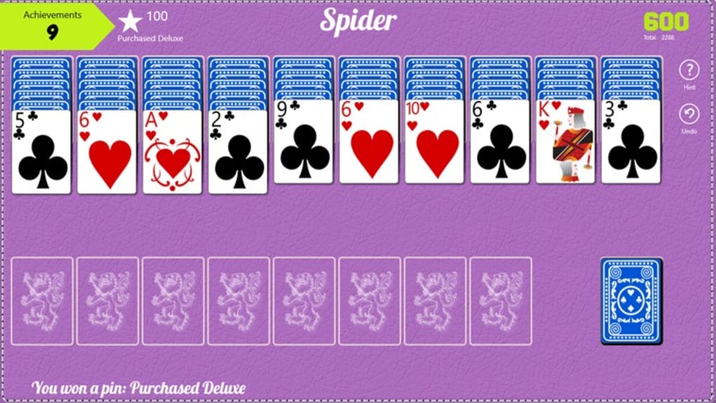 spider solitaire free download windows 10