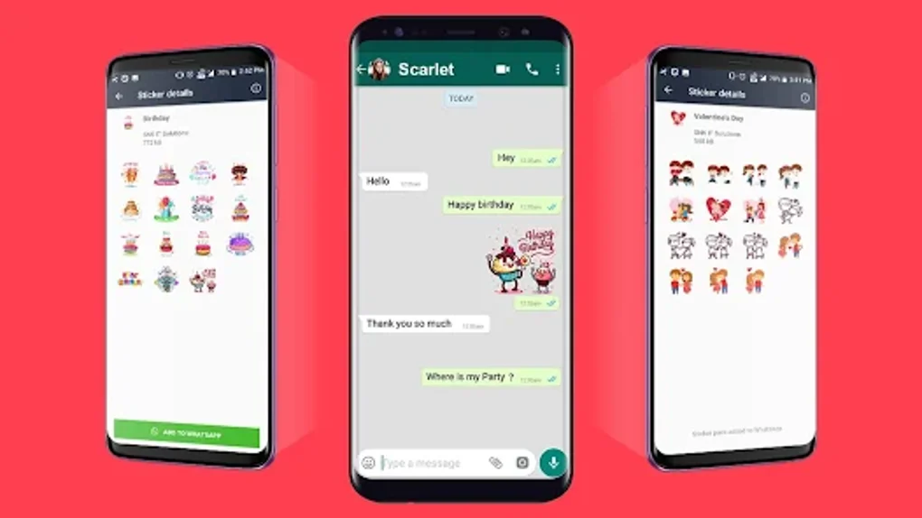 Android için Stickers for Whatsapp - Pack 1 - İndir