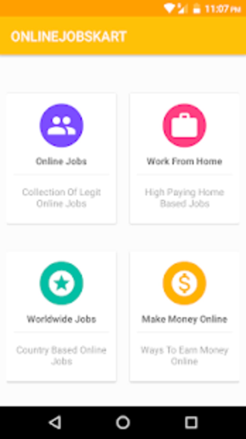 Onlinejobskart Money Making App Wor!   k From Home For Android Download - onlinejobskart money making app work from home