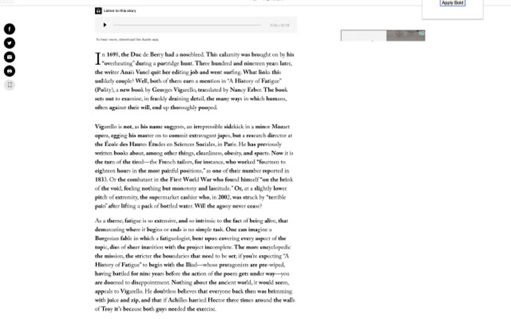 Bold Reading para Google Chrome Extensión Descargar