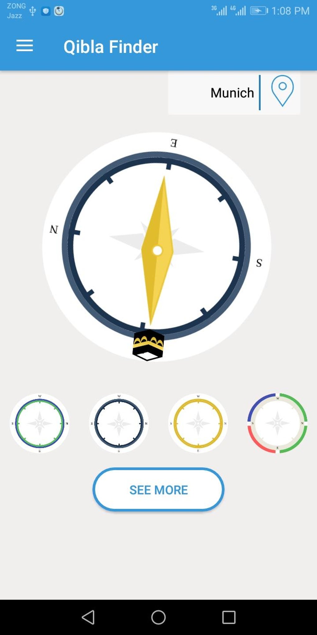 Qibla Finder Compass Find Qibla Direction For Android Download