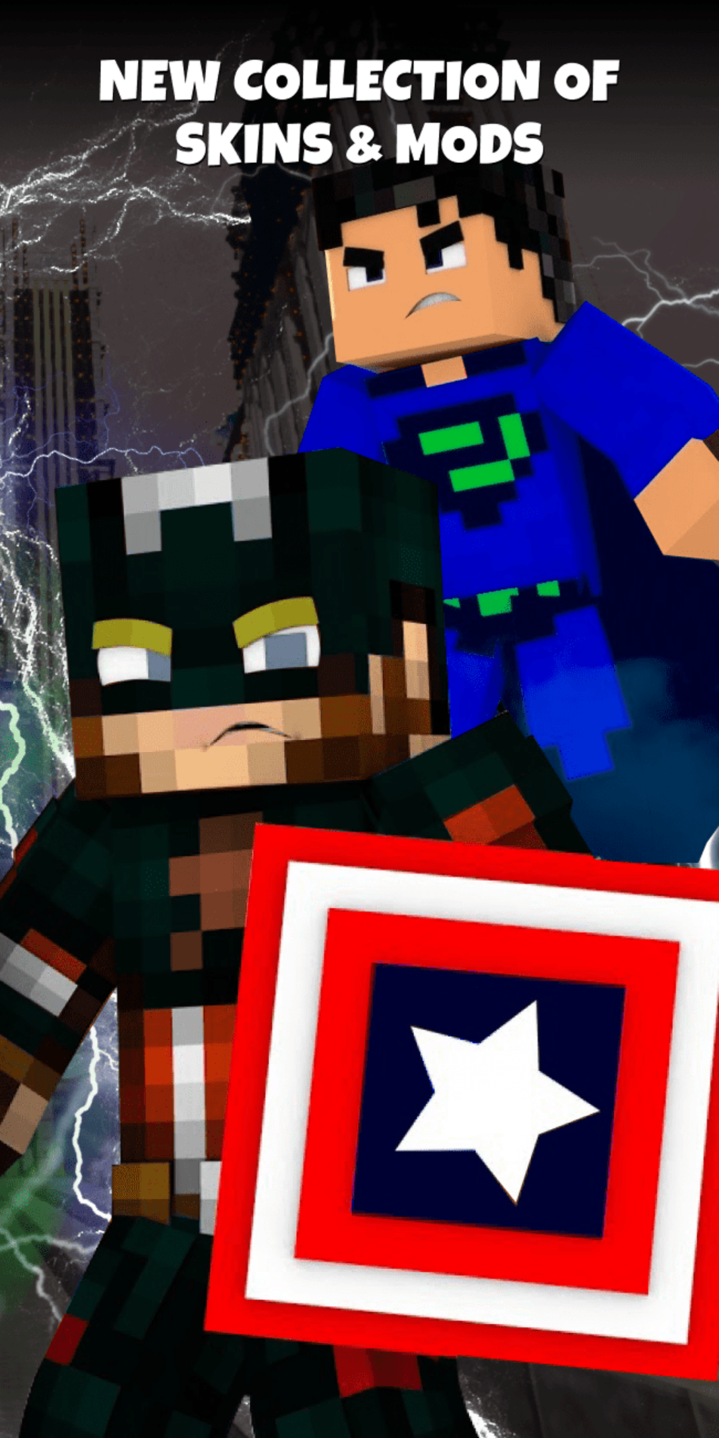 Superhero Mods for Minecraft для Android — Скачать