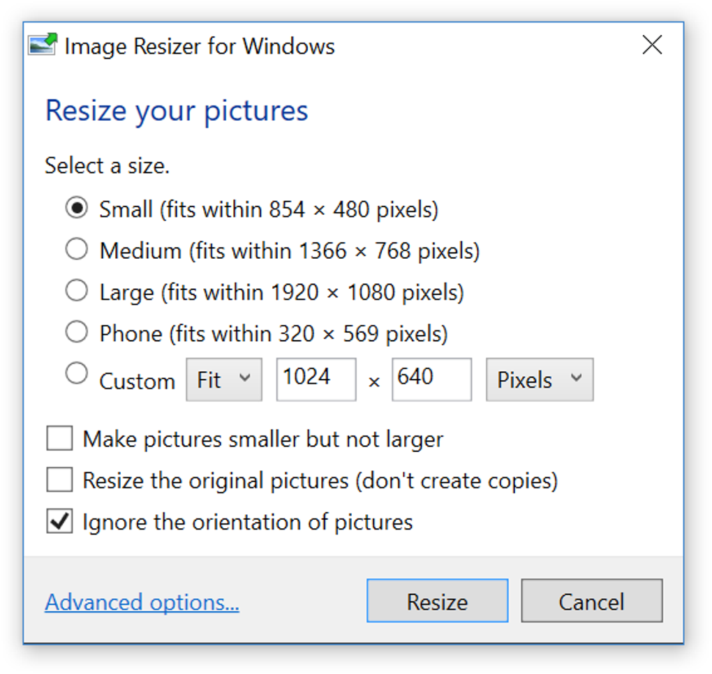 image tools online image resize tool