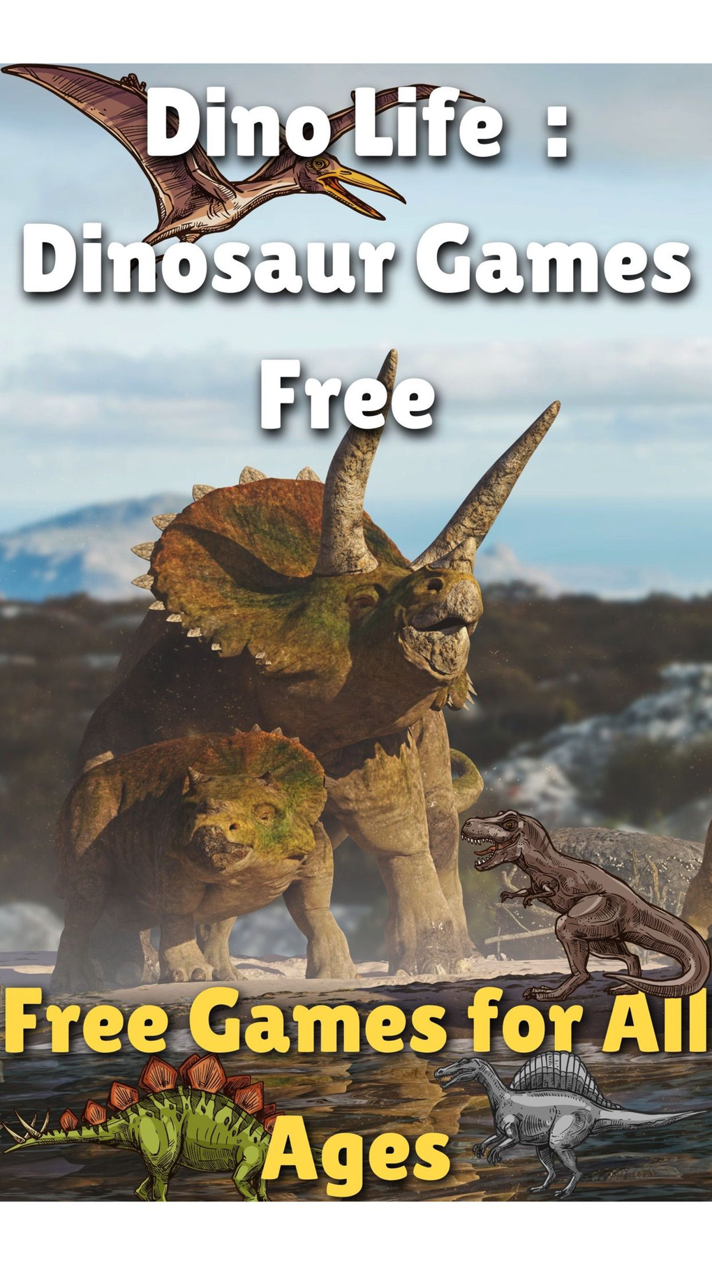 Dino Life: Dinosaur Sound Game для iPhone — Скачать