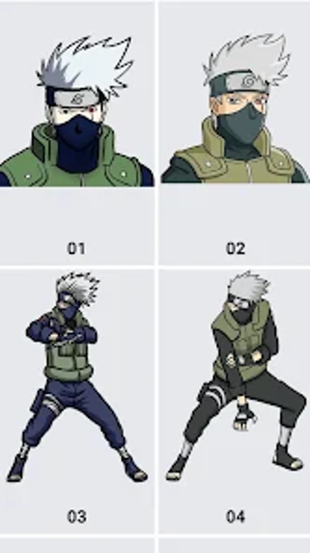 How to draw Kakashi для Android — Скачать