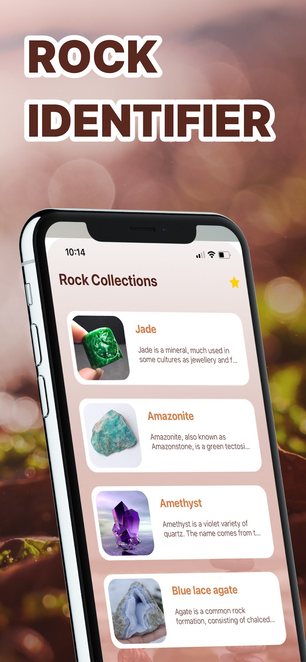 Rock Identifier: Crystals ID para Android - Download