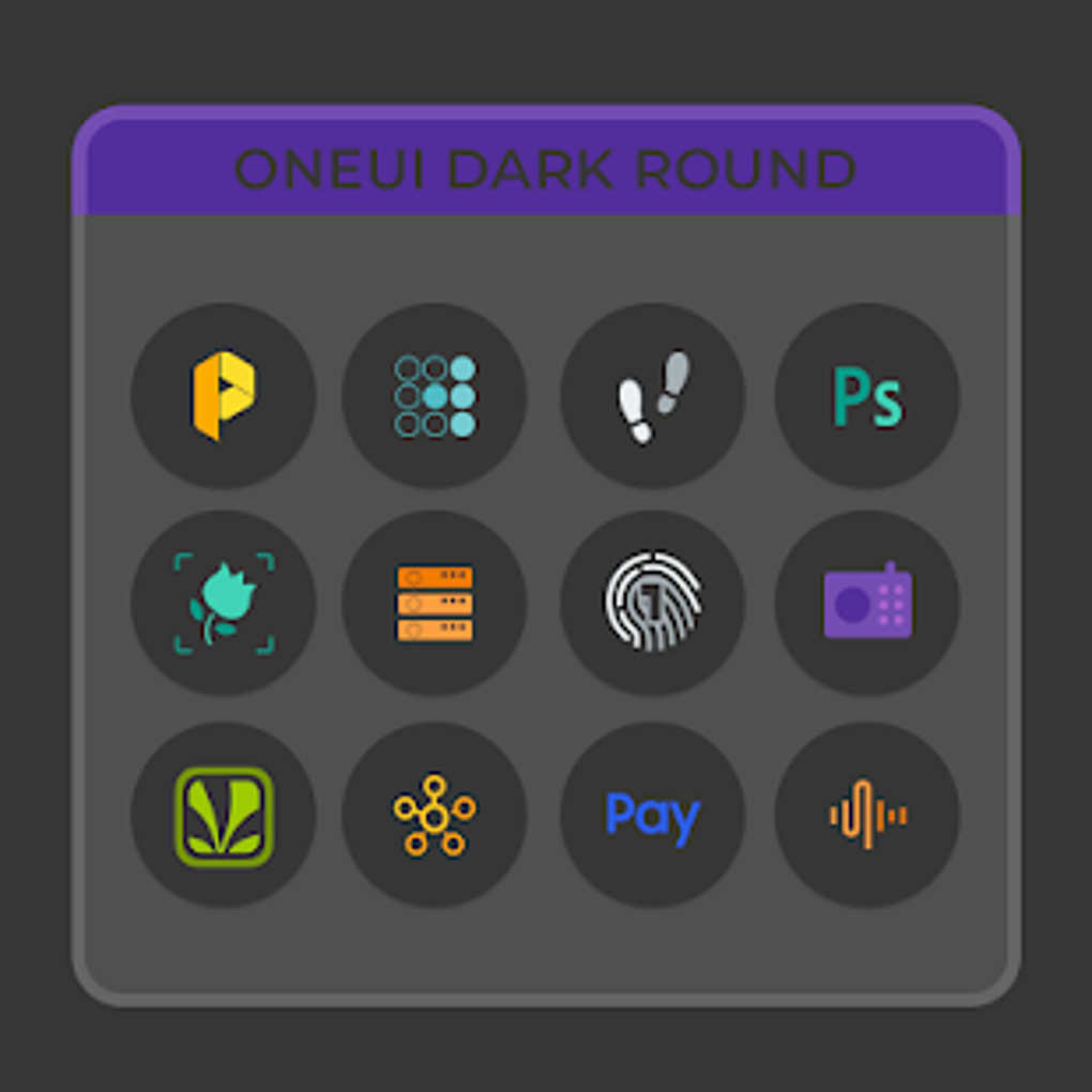 Dark icon pack