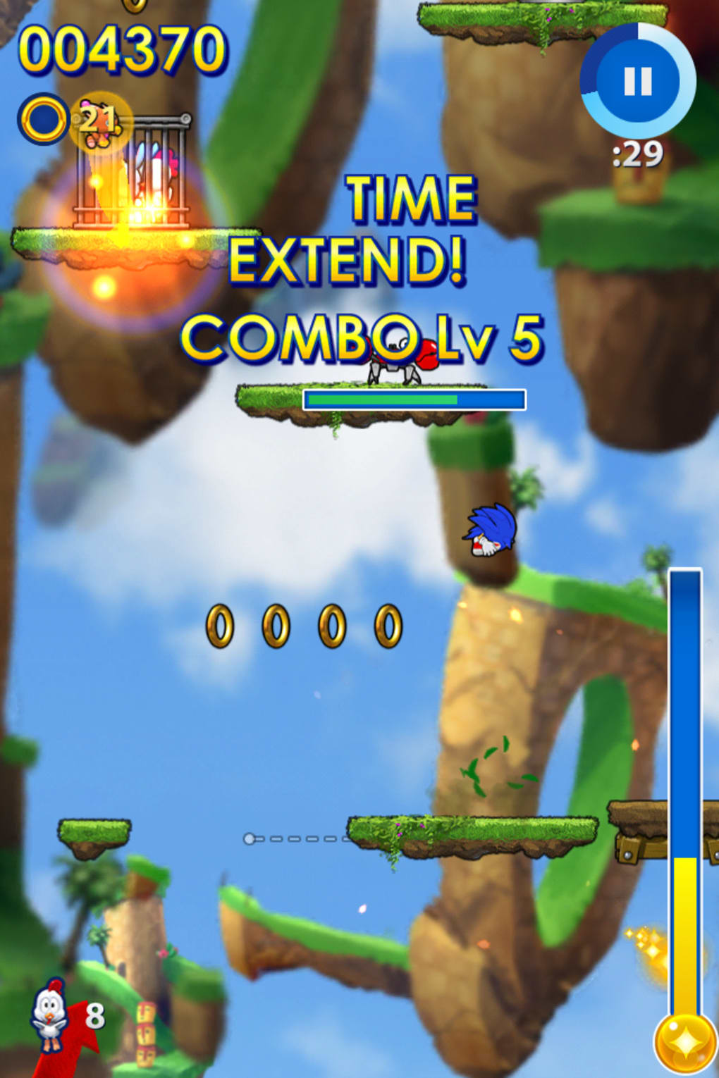 Sonic Jump Fever - Jogos IOS - PULA SONIC!!! - Mais um jogo grátis do  ouriço azul! 