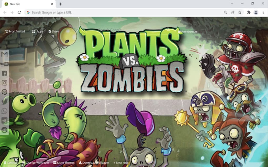 Plants Vs Zombie Wallpaper for Android  Download the APK from Uptodown