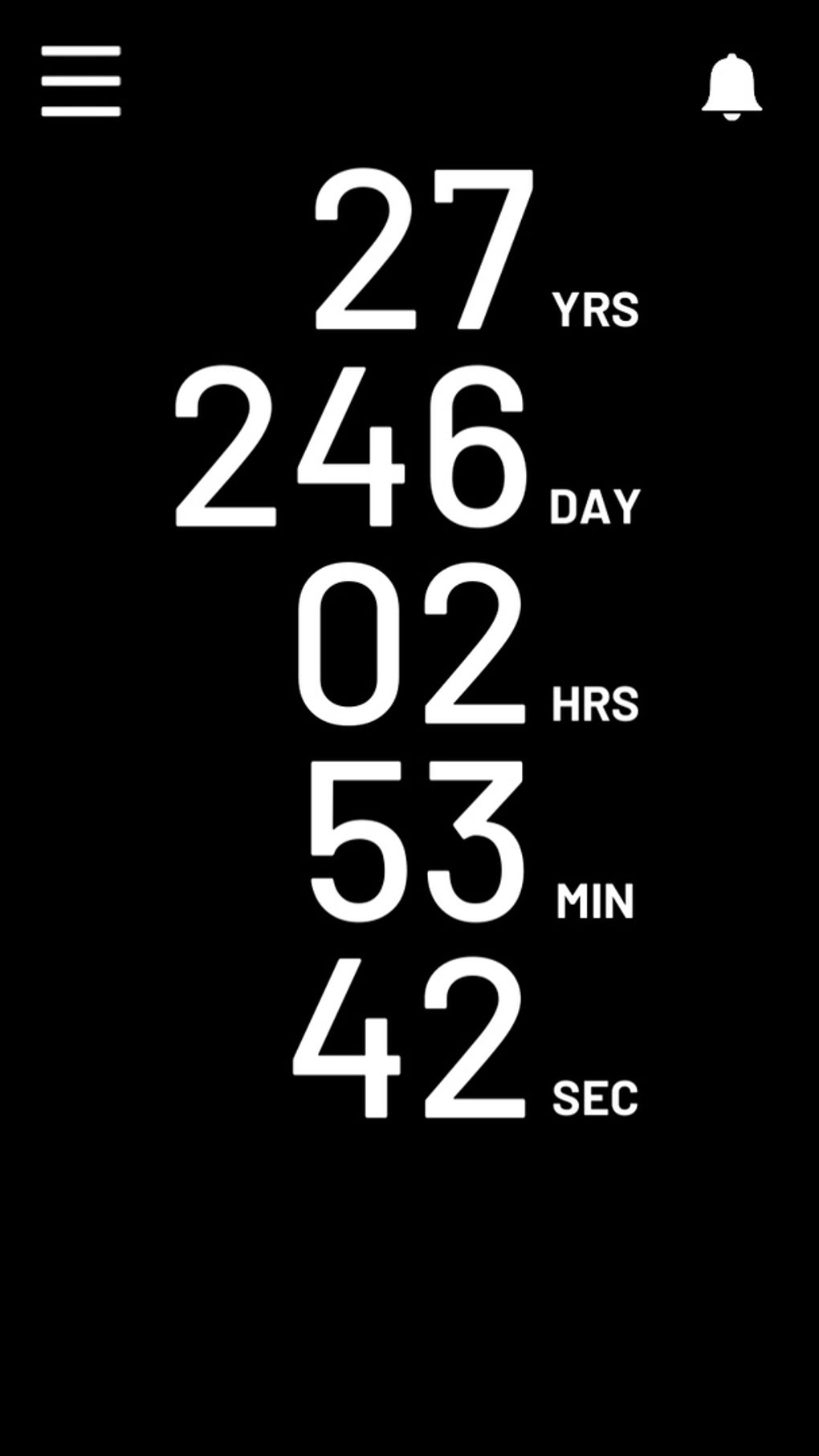 Countdown to death. I know how for Android - Download