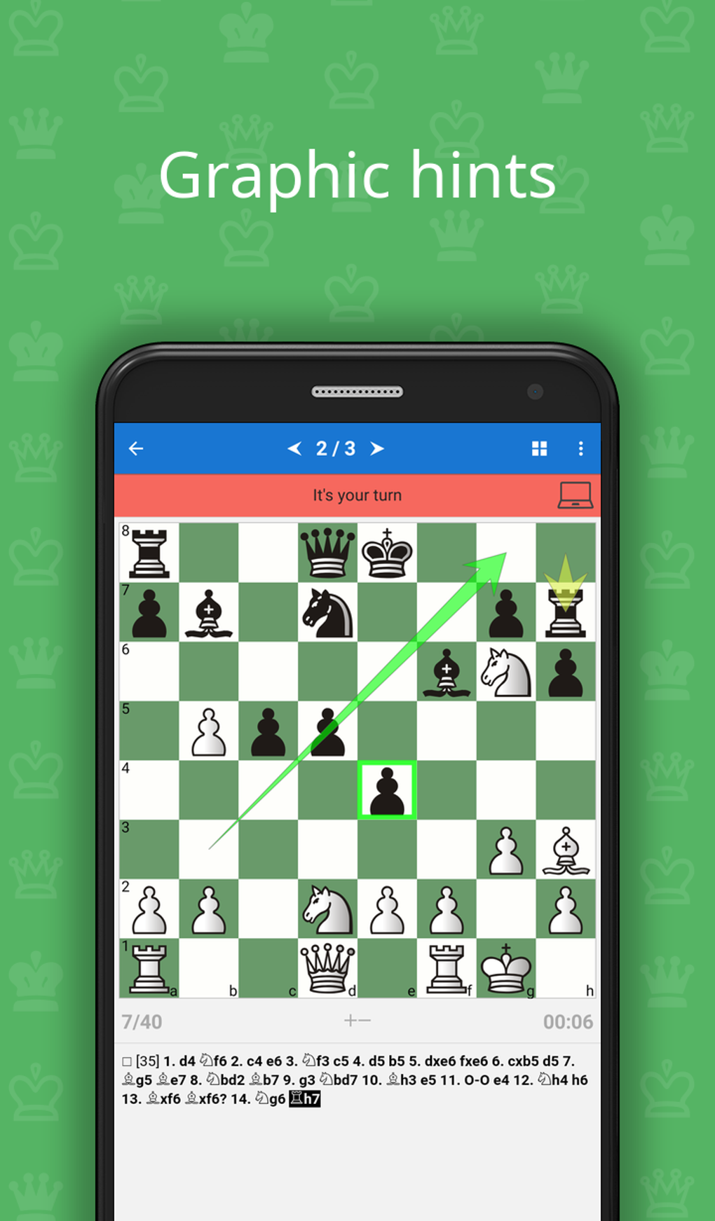 Chess Opening Lab 1400-2000 для Android — Скачать