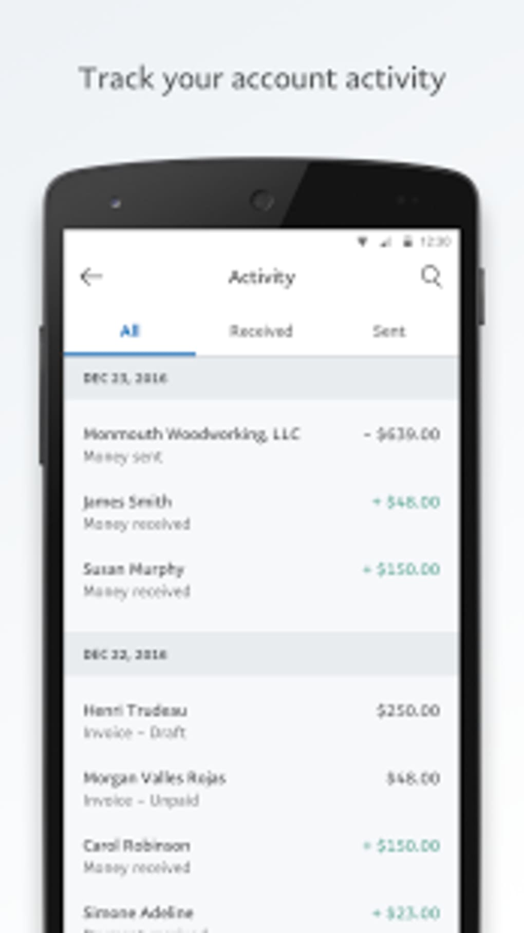 PayPal Business: Send Invoices and Track Sales for Android - Download Android