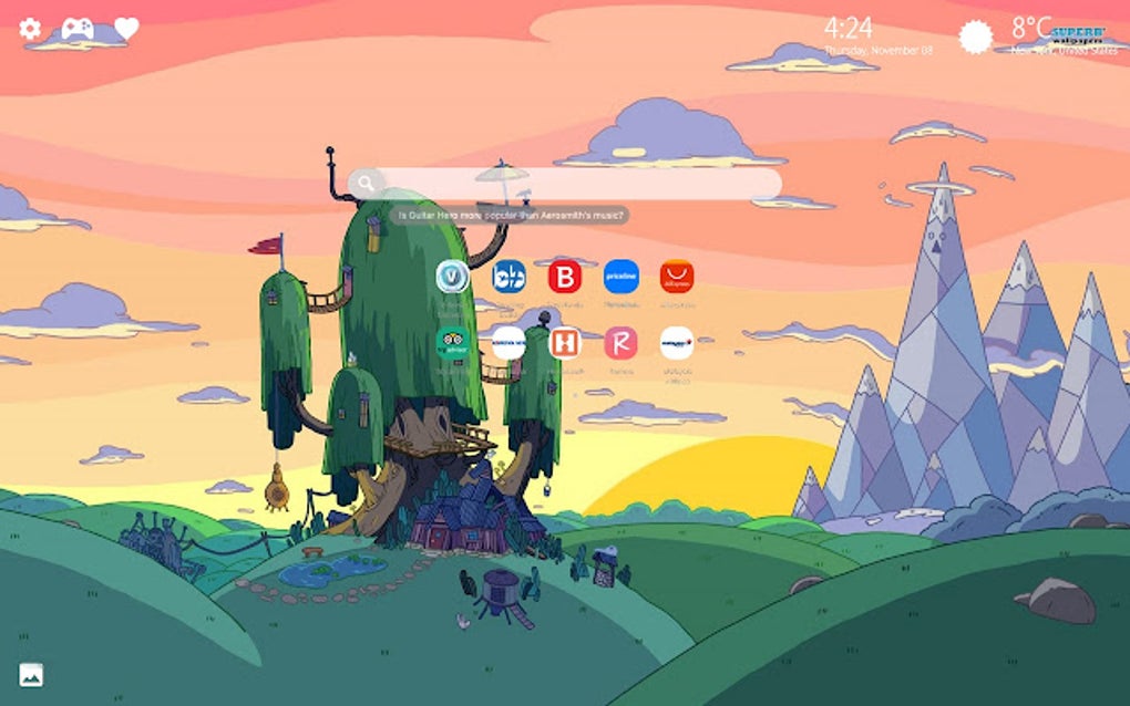 Wallpaper Hora de Aventura para Celular - Adventure Time