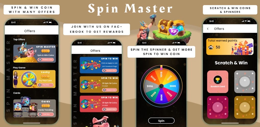 Spin master link Rodadas Diárias versão móvel andróide iOS apk