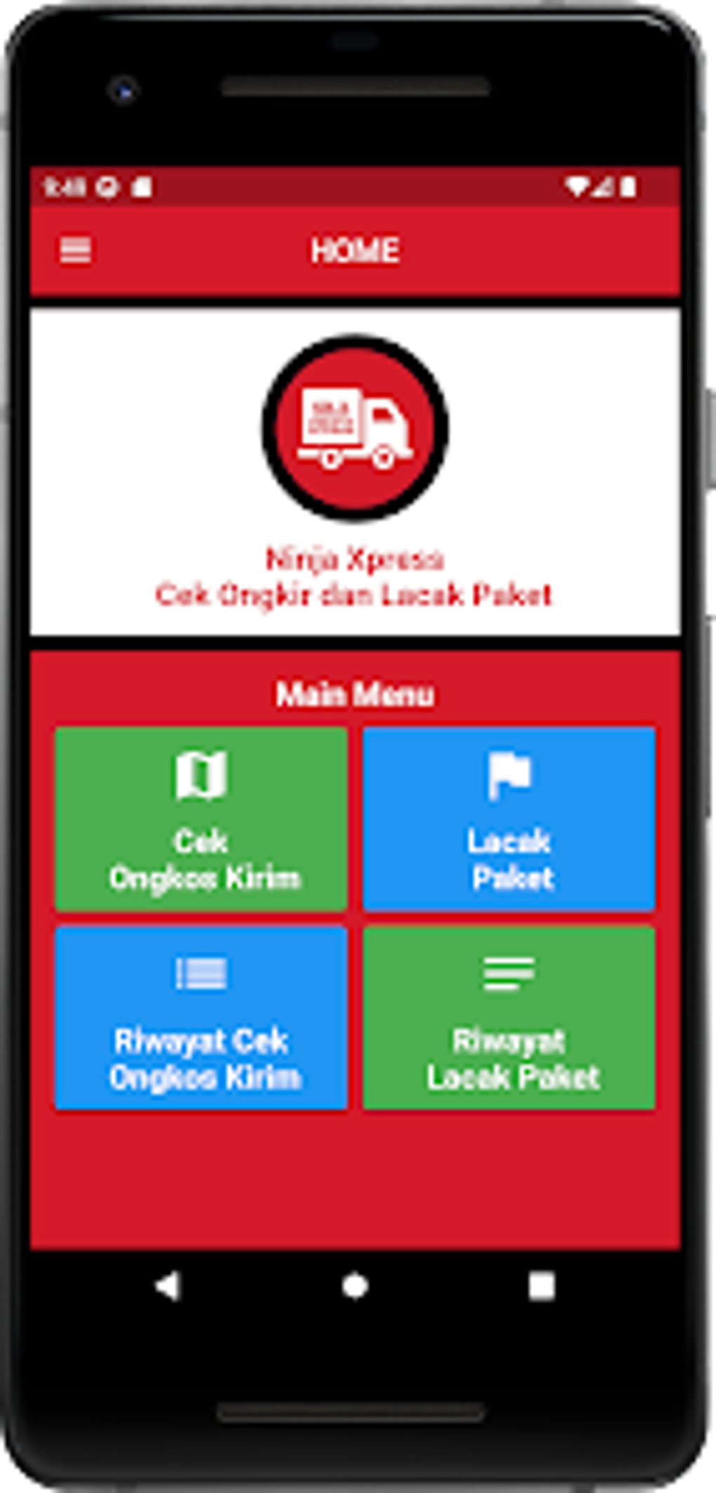 Ninja Cek Ongkir Lacak Paket для Android — Скачать