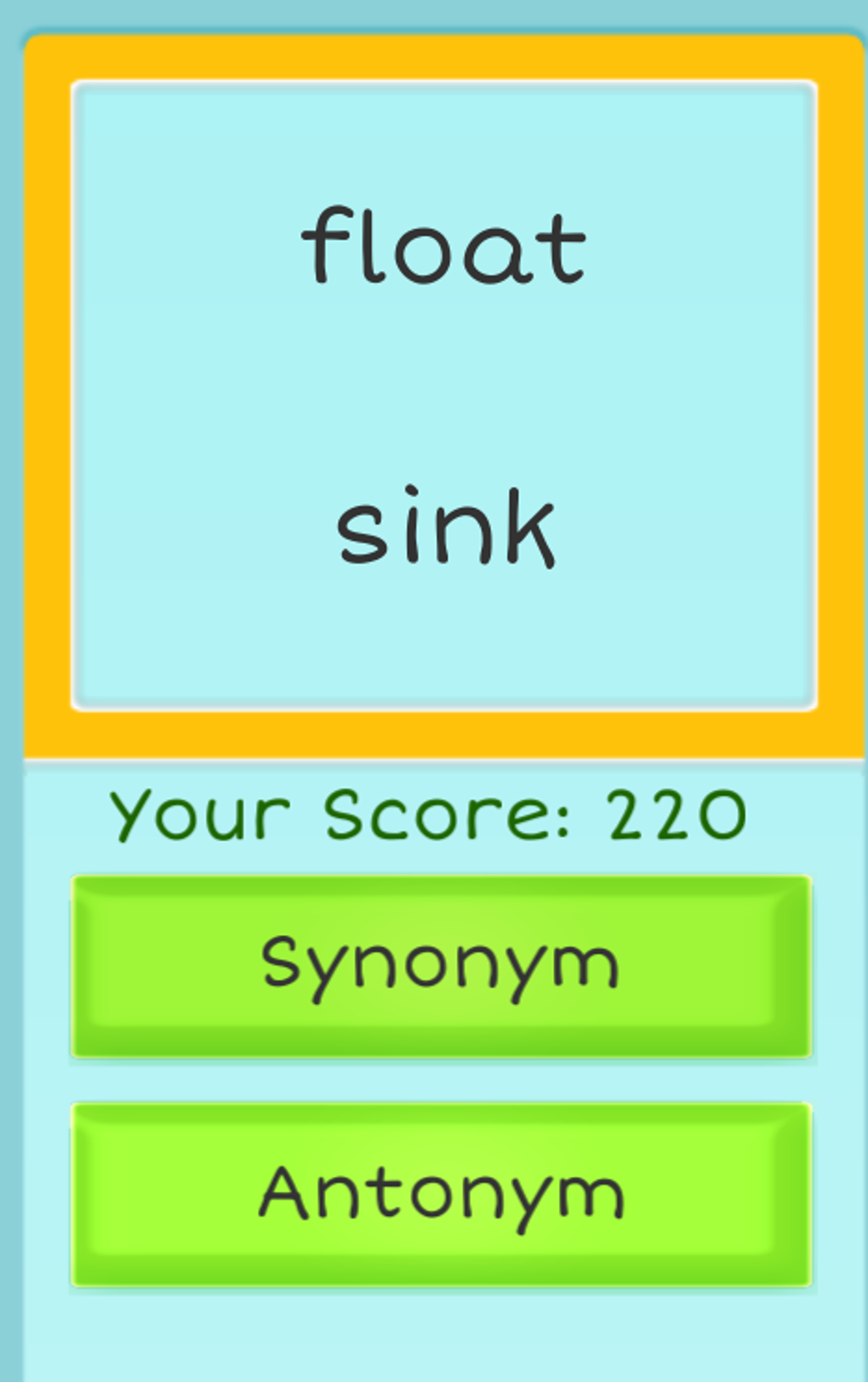 Synonym Antonym APK Android 