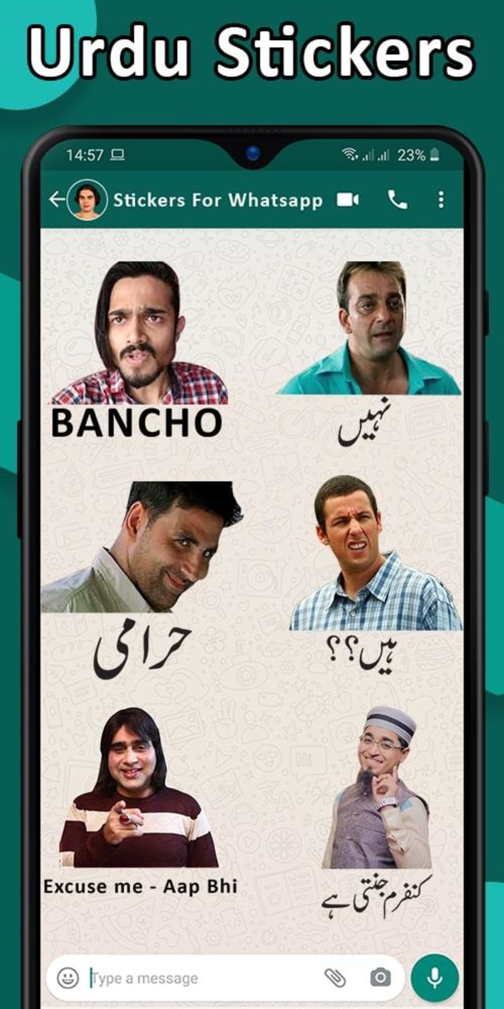 Urdu Sticker for WhatsApp - Funny Urdu WAStickers for Android - Download