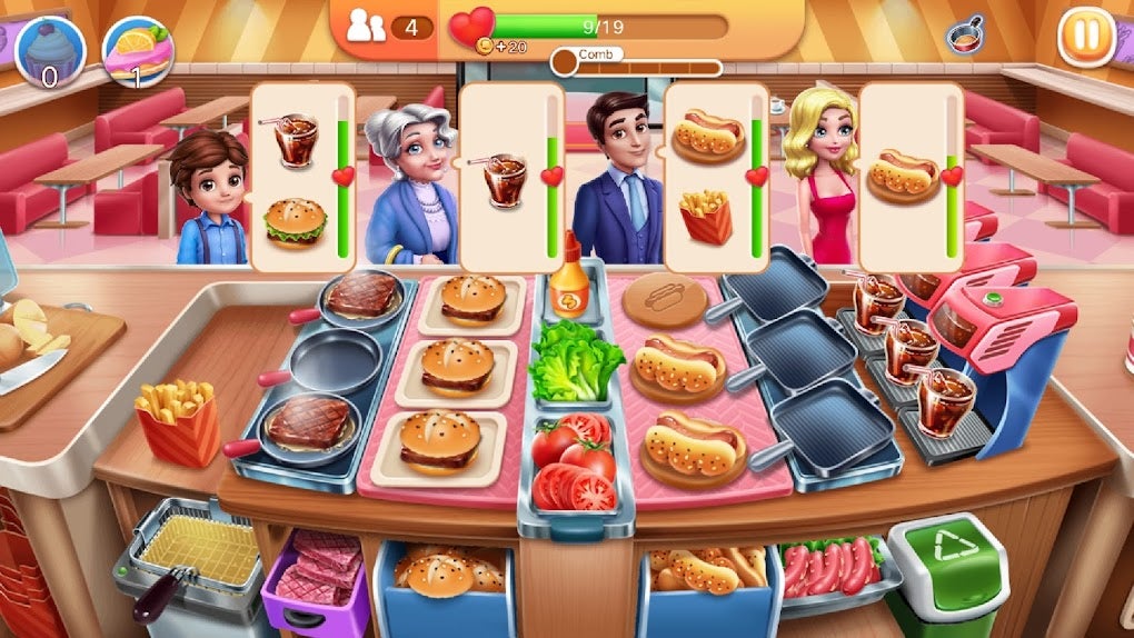 Equipe de Culinária - Jogos de Restaurantes - Baixar APK para Android