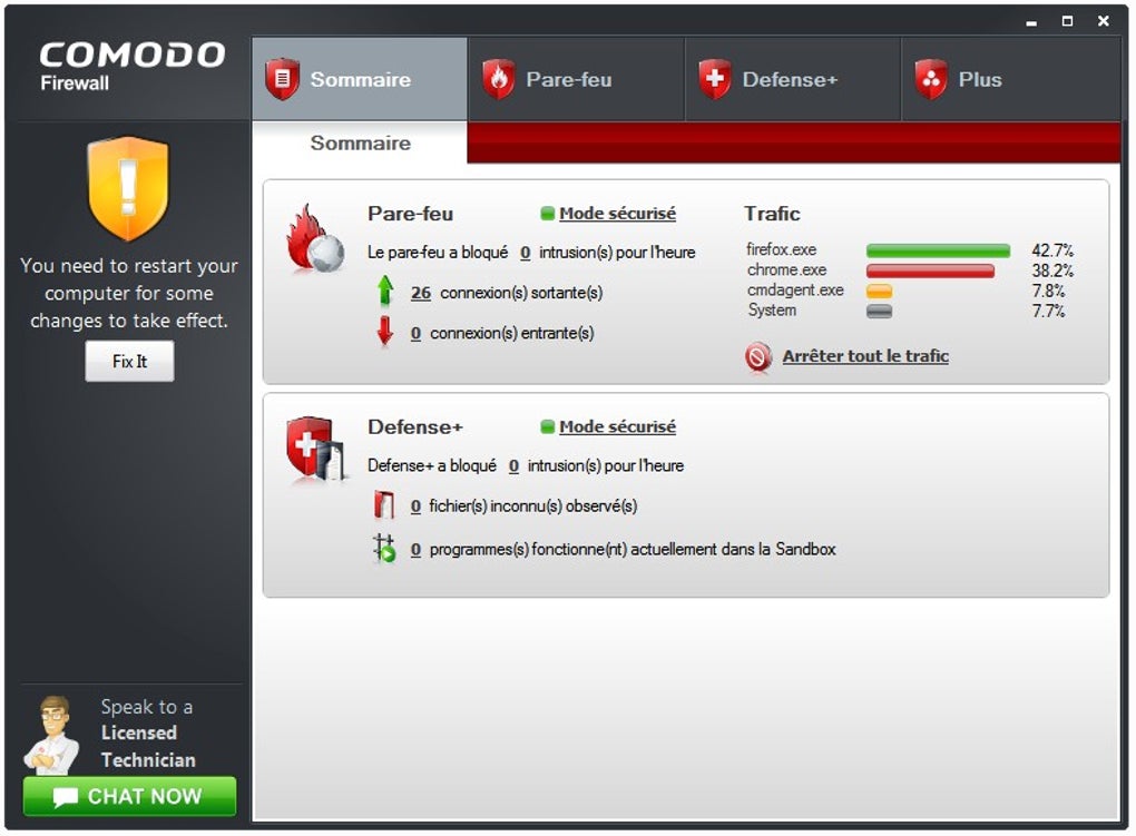 comodo firewall offline installer