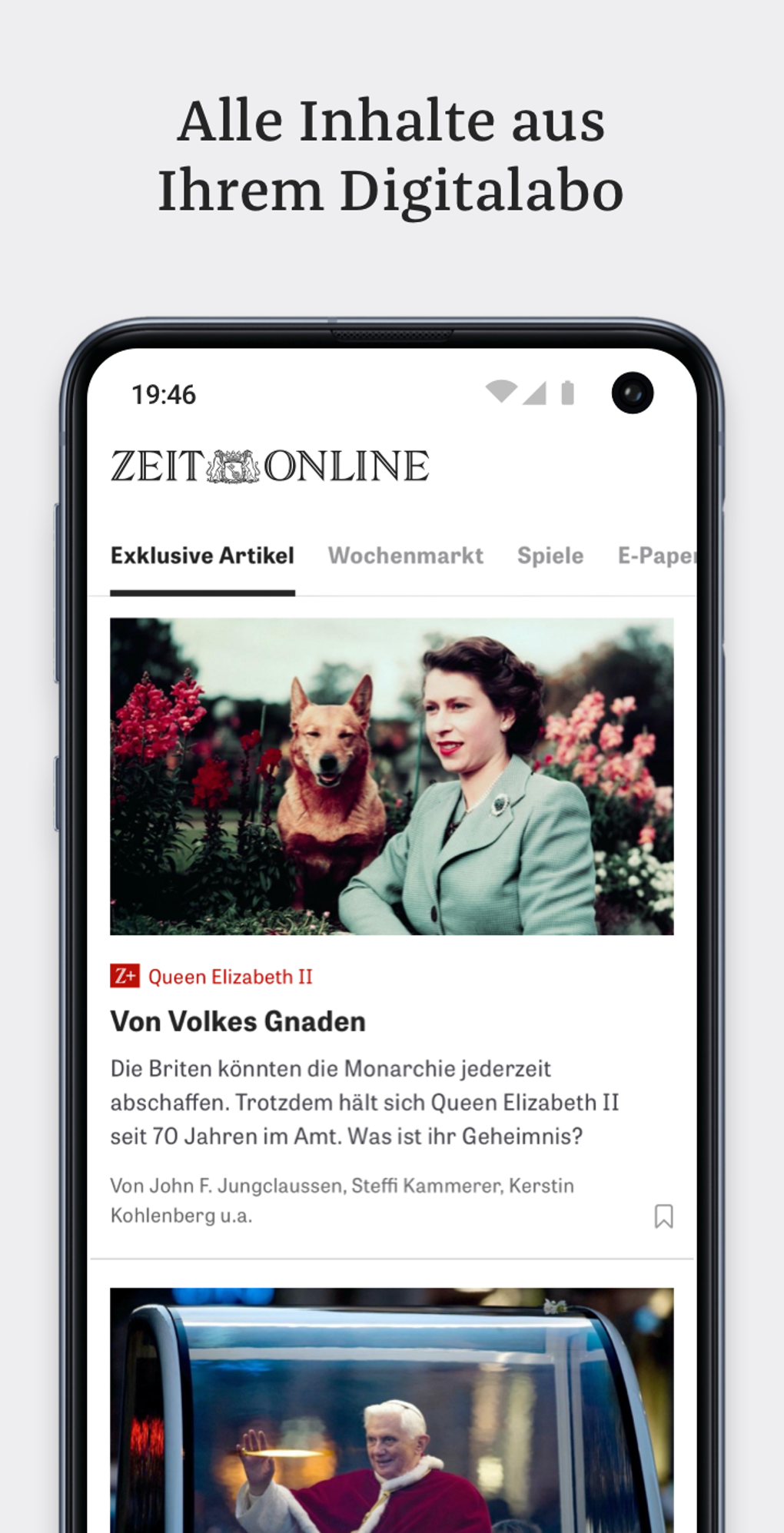 ZEIT ONLINE - Nachrichten Für Android - Download