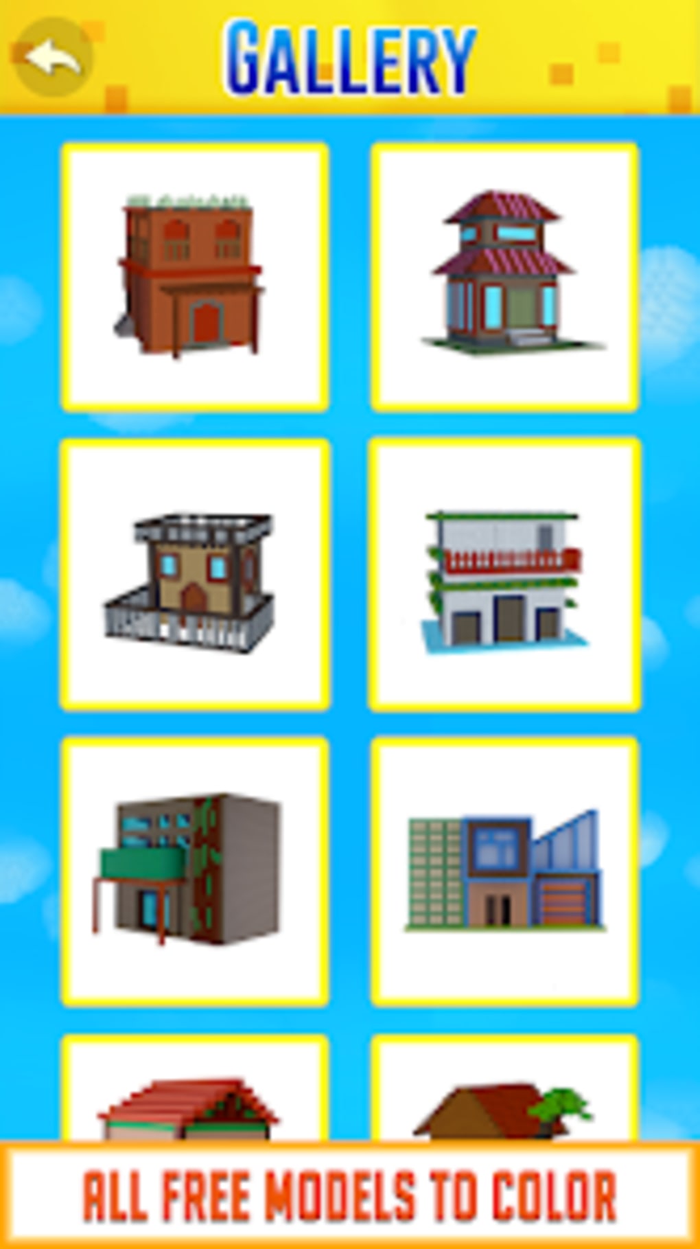 Block House Craft Pixel Art 3D für Android - Download