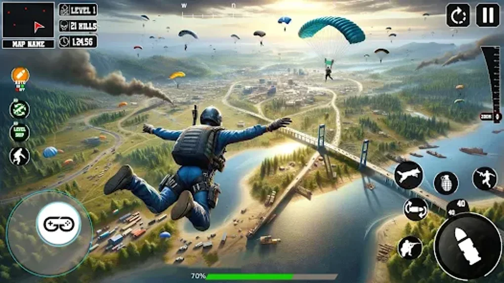 fps free fire offline