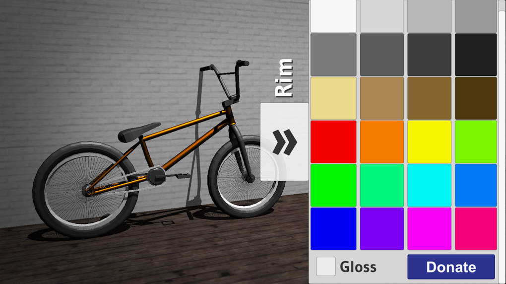 Bmx store colour customizer