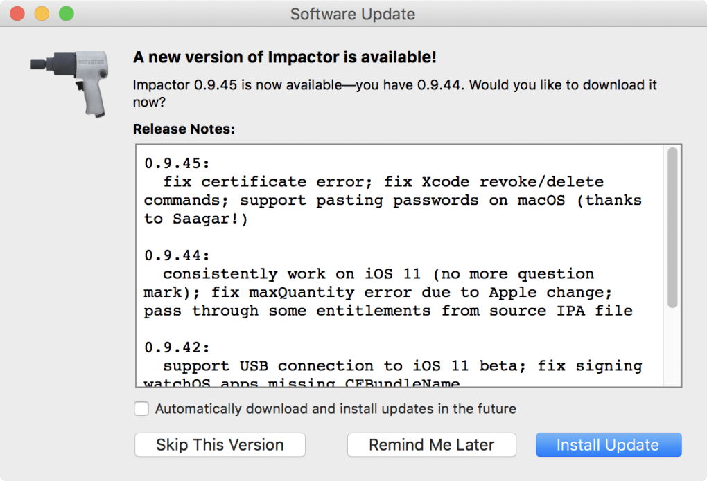 download oldest cydia impactor for mac