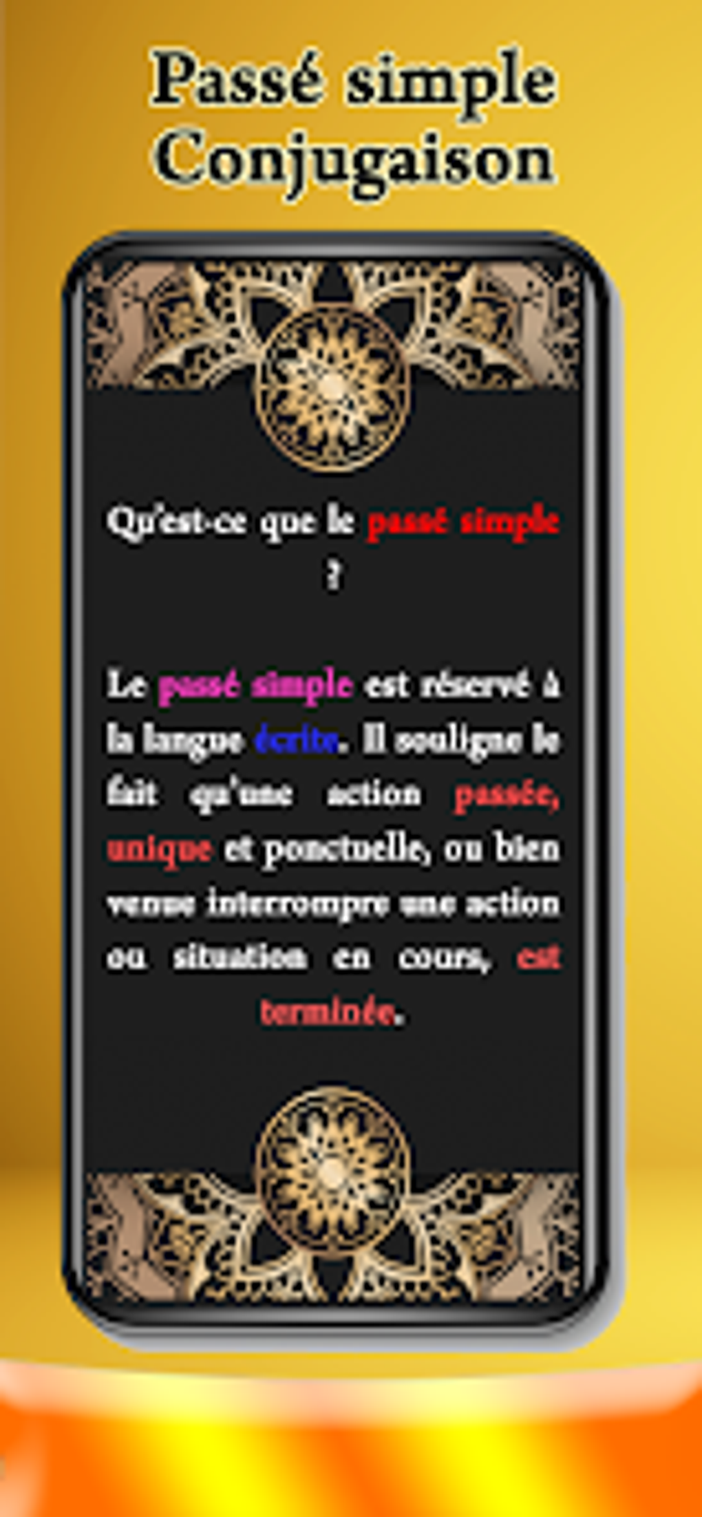 Android için Le passé simple La conjugais - İndir