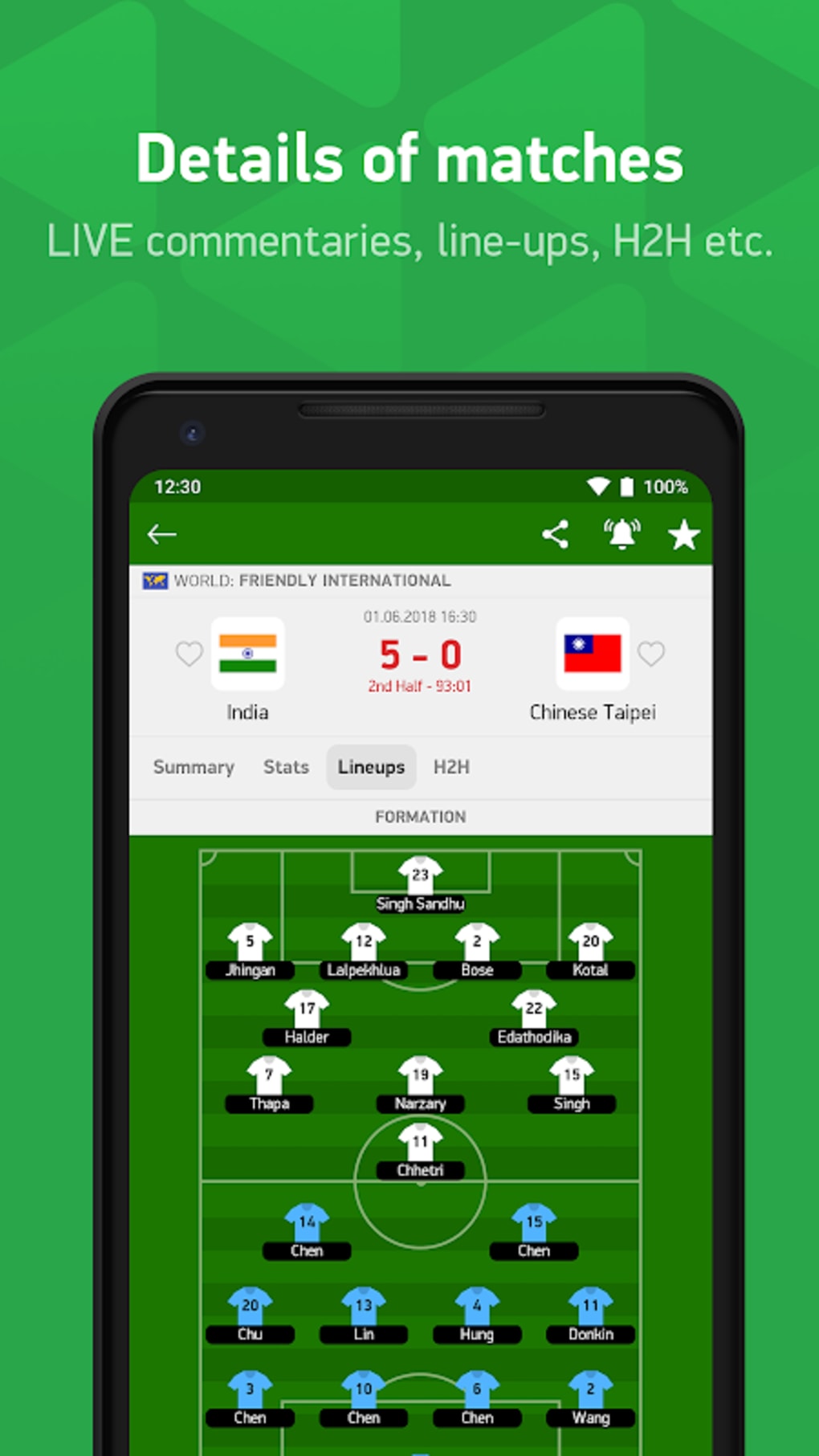 FlashScore India APK for Android