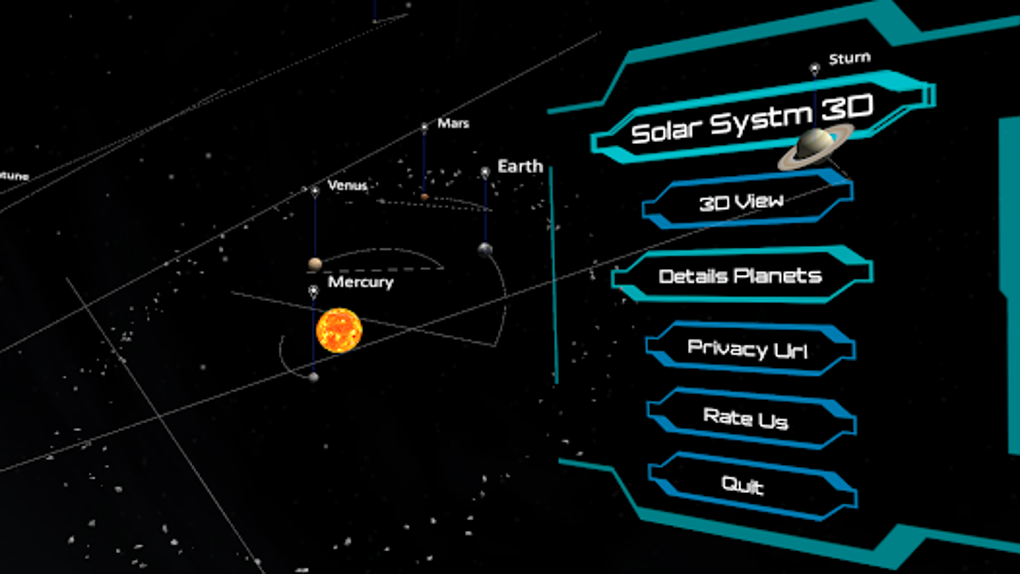 Solar System Planets 3D for Android - Download