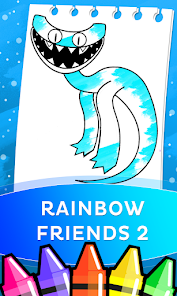 Coloring Rainbow Friends 2