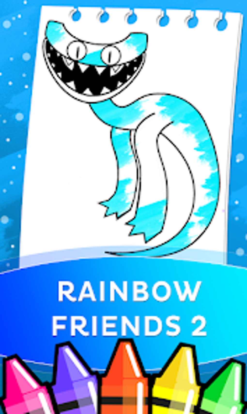 Rainbow Friends 2 Coloring для Android — Скачать