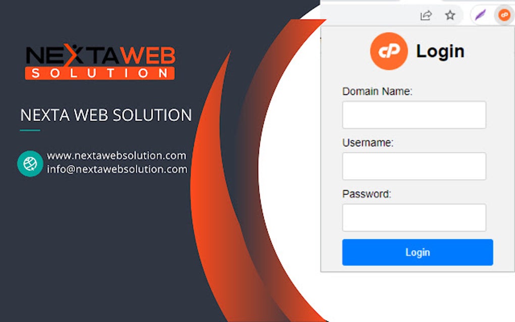 Cpanel Login for Google Chrome - Extension Download