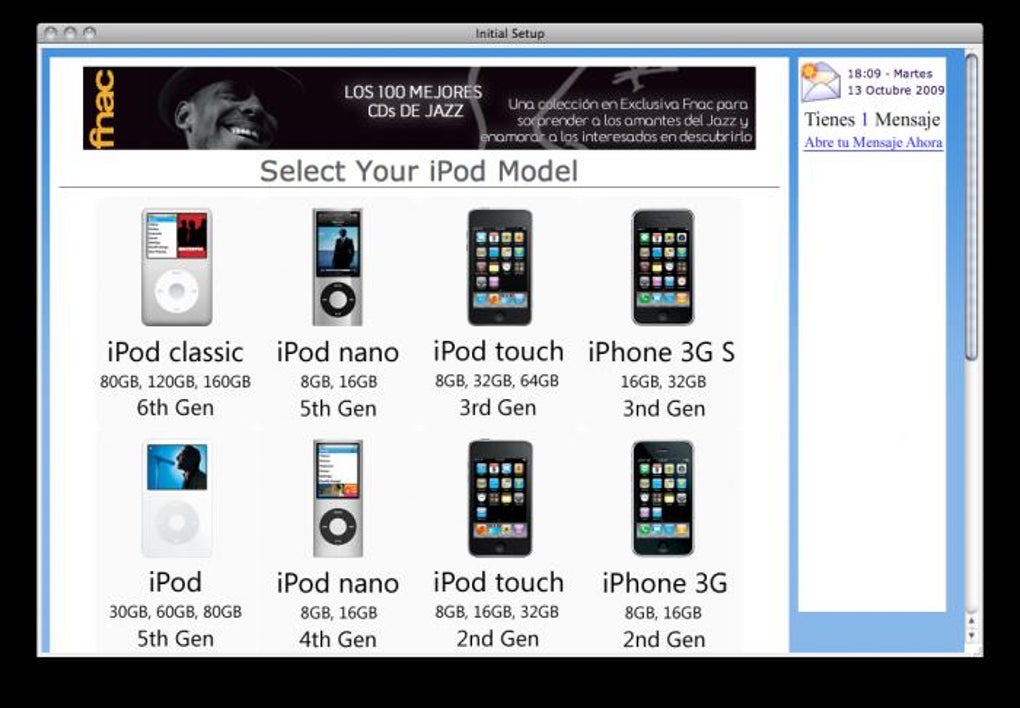 TÉLÉCHARGER LOGICIEL IPOD 8GB GRATUIT LOGICIEL IPOD 8GB GRATUIT TÉLÉCHARGER