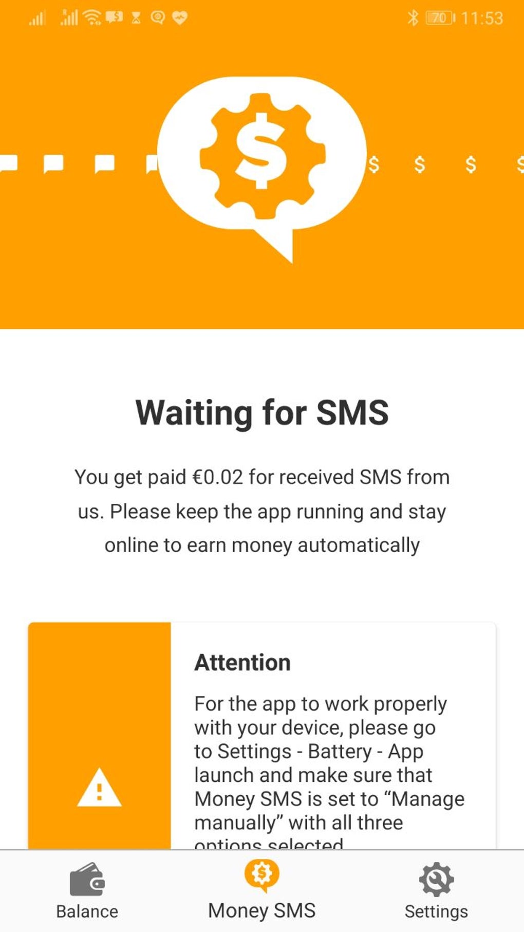 Money SMS DEMO Make Money Online для Android — Скачать