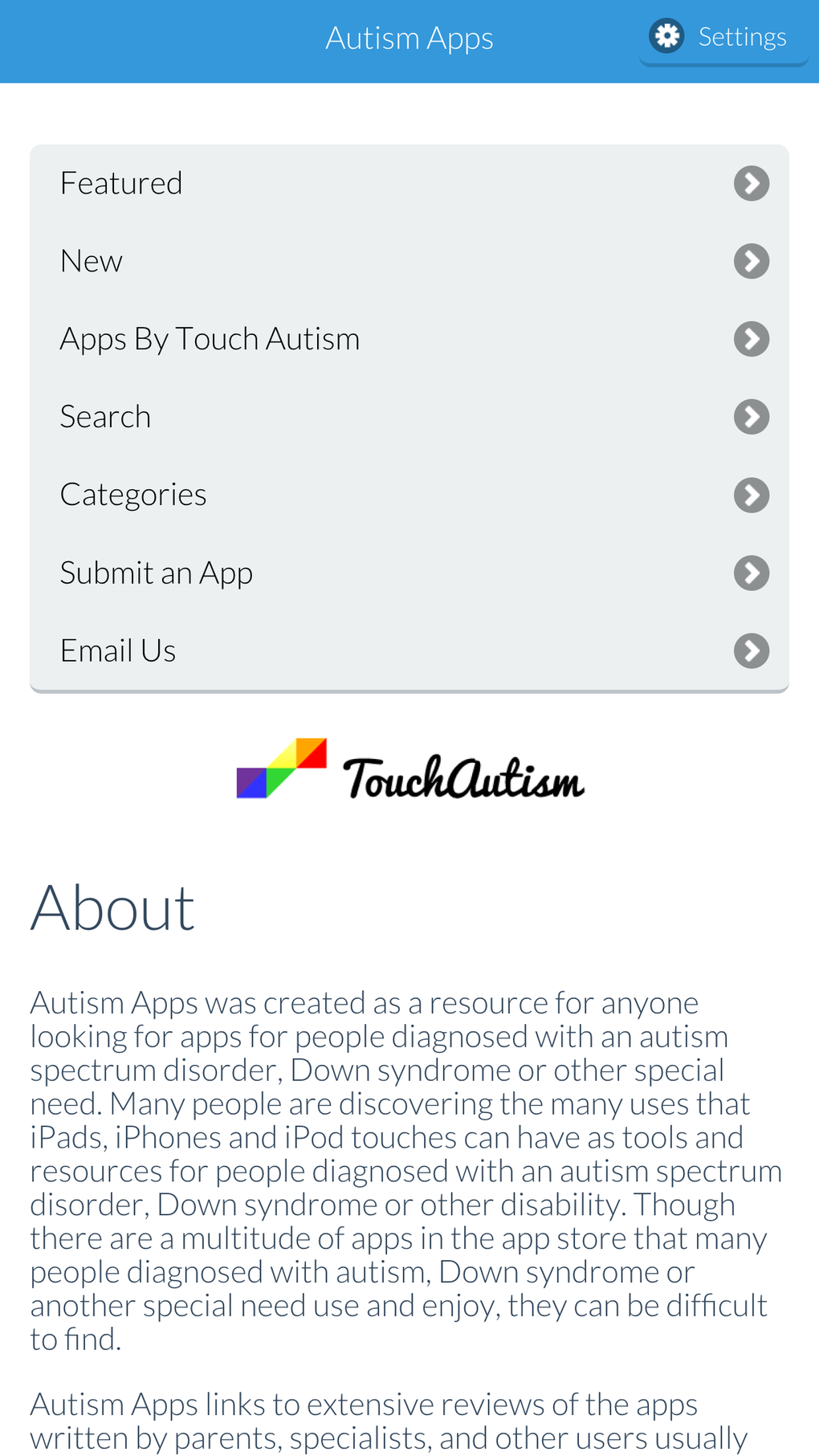 iPhone için Autism Apps - İndir