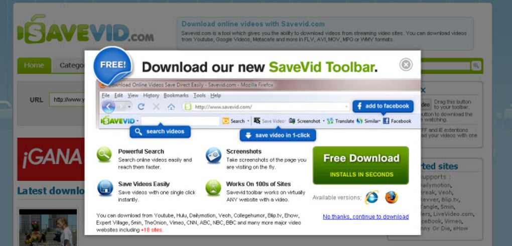 VIDEO CON SAVEVID SCARICARE