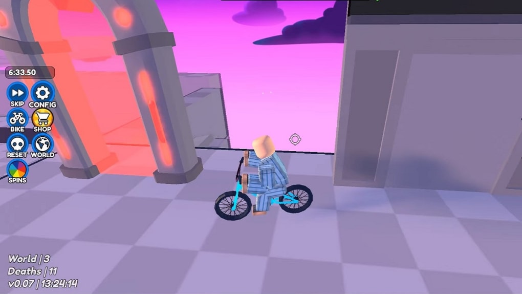 Obby But You're On a Bike - Roblox