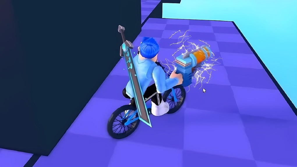 Obby But You're On a Bike - Roblox